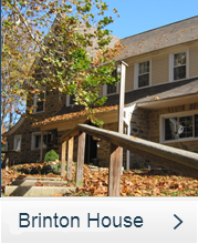 The Brinton House Conference Center, at 321 Plush Mill Road, is located across the street from our main campus.